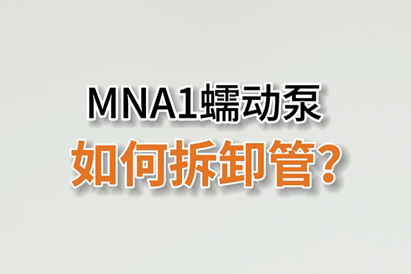 MN1A蠕動(dòng)泵如何拆卸泵管